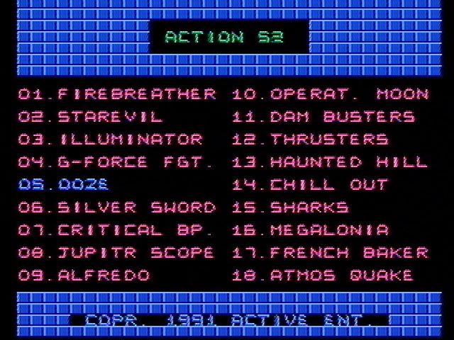 Action 52 screenshot 4 for NES